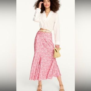 Midi slip skirt
